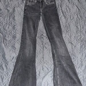 Garage Dark Gray Flare Jeans